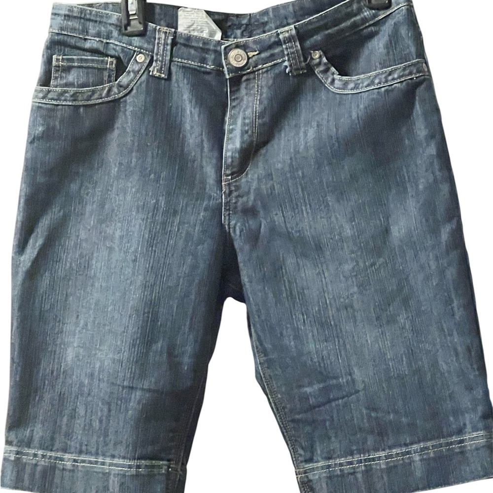 Classic Blue Denim Jean Shorts for Women